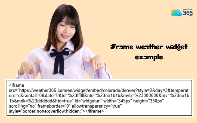 iFrame example