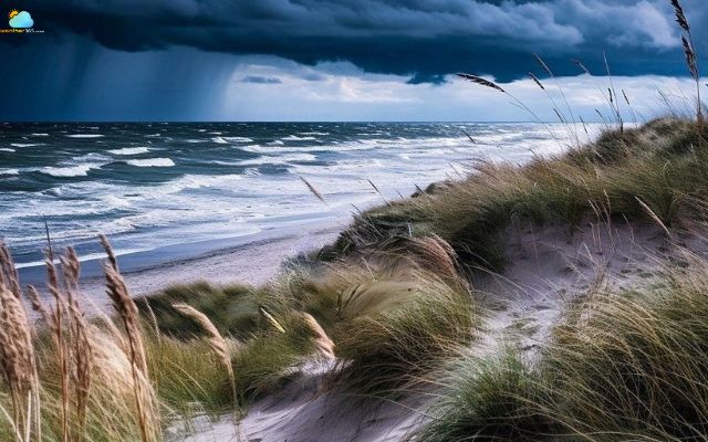 How to stay safe at the coast during high winds?