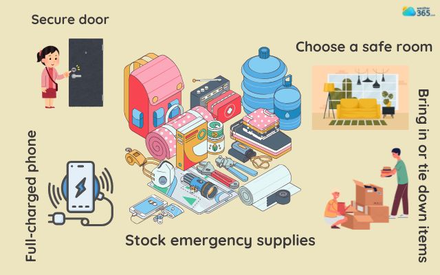  What to do before a high wind event