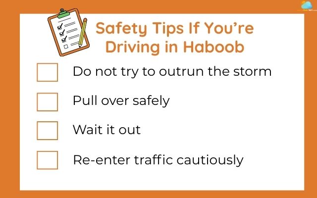 How to stay safe during a haboob if you’re driving