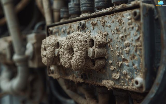 Dust accumulation on electrical infrastructure