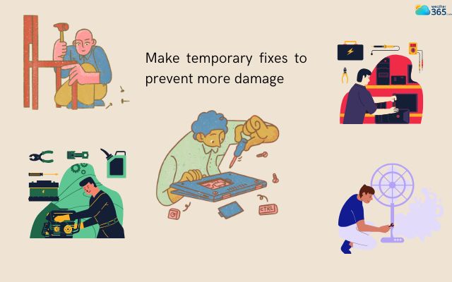  Fix damaged things after a hailstorm