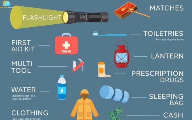 An emergency kit is important in urgent situations