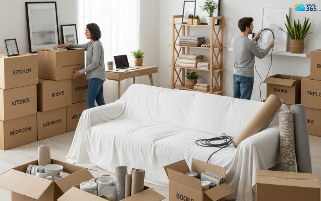  Move your furniture into safe places