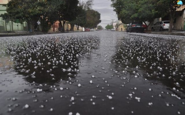 Hails also happen during late summer and fall