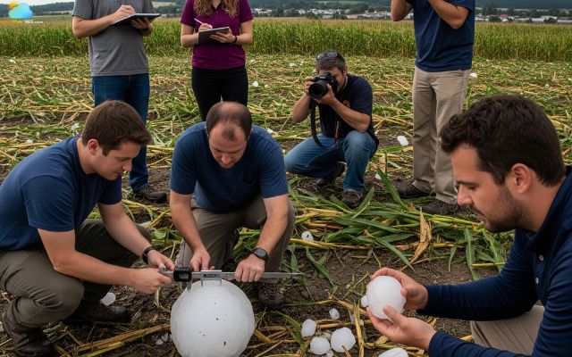 How scientists measure and verify hail records