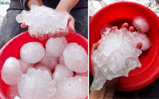  Hailstone in Tripoli, Libya on Oct 27th, 2020