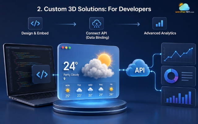 Integrate a custom 3D widget into your frontend