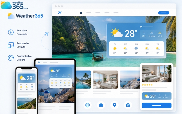 Weather365 is the most reliable weather widget