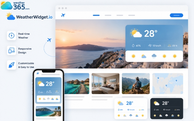 WeatherWidget.io is known for its minimalist style