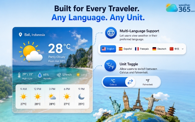  Good widget supports multiple languages