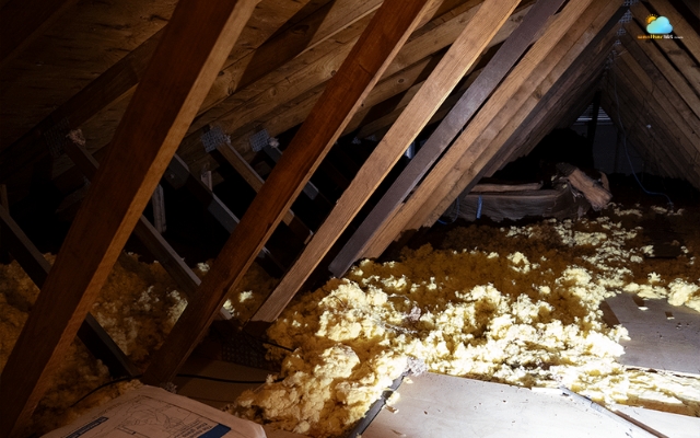 Poor insulation leads to cold air exposure