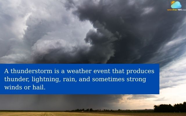  What is Thunderstorm?