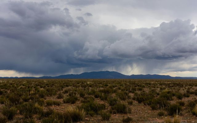 Supercell thunderstorm in Yavi, Jujuy, Argentina