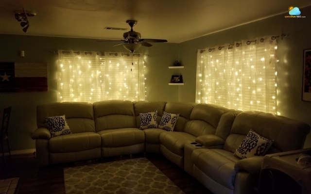 Lack of sunlight in a house leads to a lack of heat