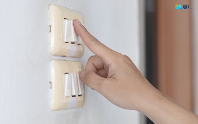  Turn off appliances when not in use