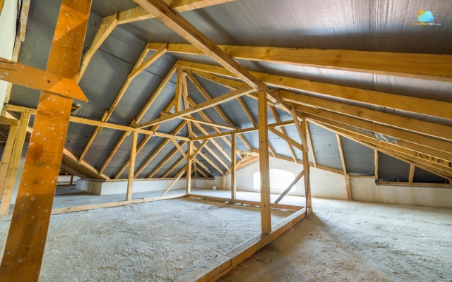 Poor insulation leads to the loss of warm air