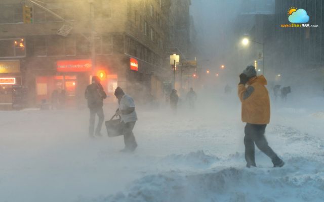  A blizzard can bring in whiteout conditions