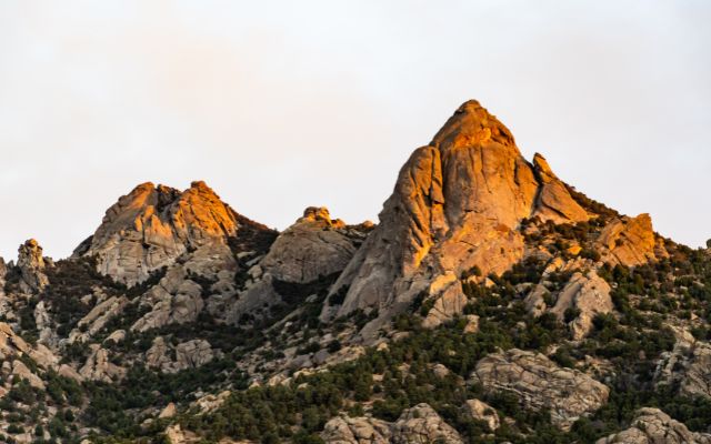 Some fulgurites are found in Rocky Mountains