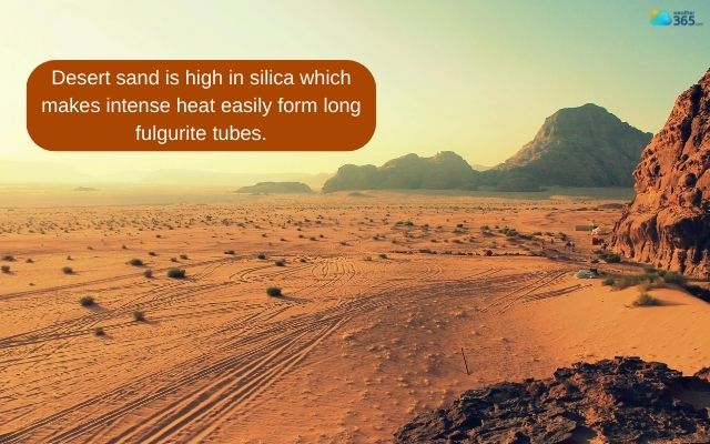  Where can you find fulgurites?