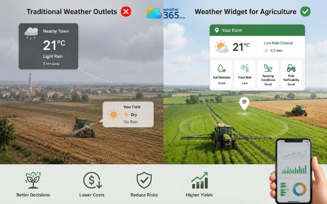 Traditional weather apps are often too general for farming