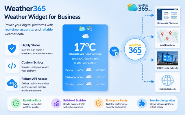  Weather365 is the most reliable provider