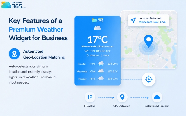 A good weather widget has a location auto-detect