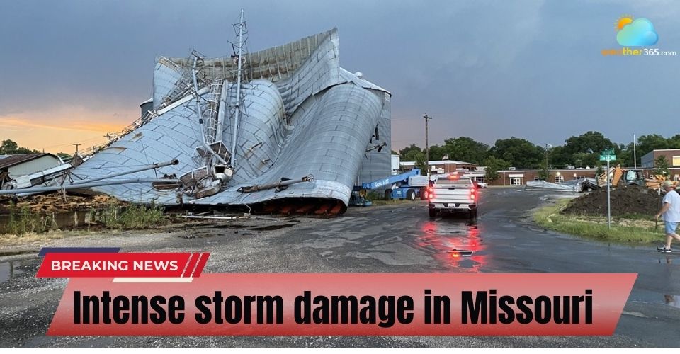 Severe storm swept across the Midwest