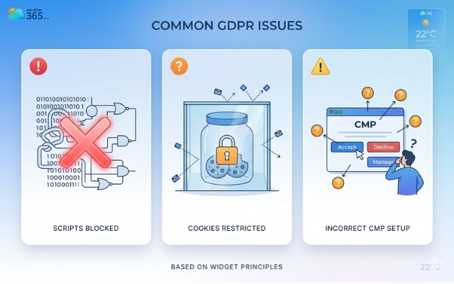 Some common issues website owners run into