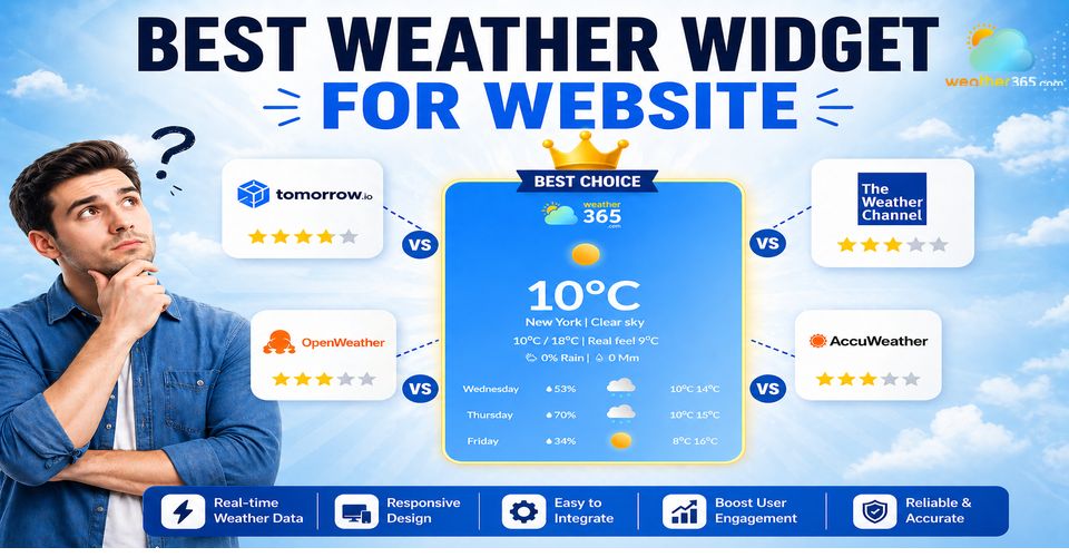 Which is the best weather widget for website?