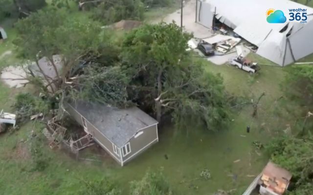 An EFI tornado in Springtown, Texas