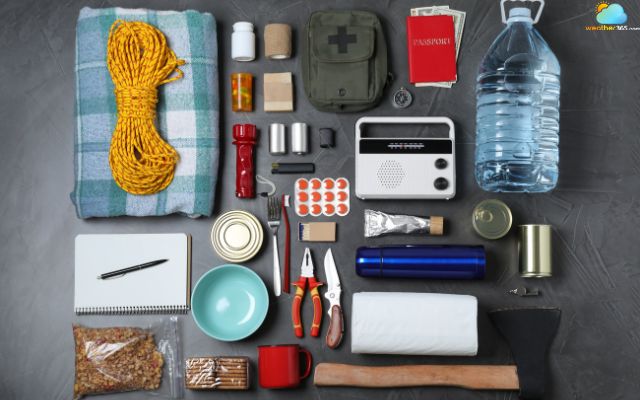 Prepare an emergency kit before an earthquake