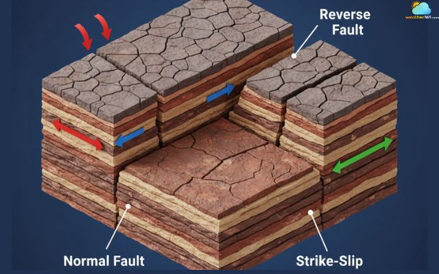  Three types of faults
