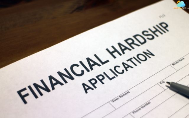 Consider damage to avoid financial hardship