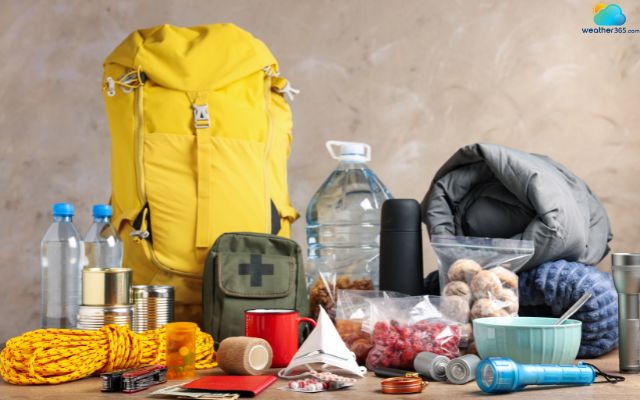  Earthquake preparedness kit​