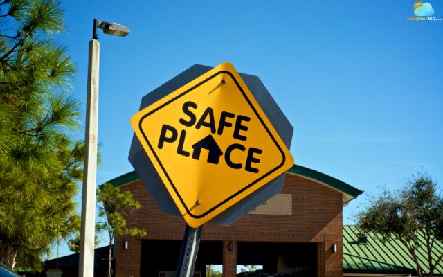  Identify a safe place before an earthquake