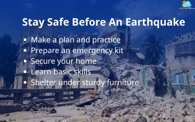  5 safety tips for earthquakes
