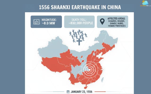 The 1556 Shaanxi Earthquake Statistic